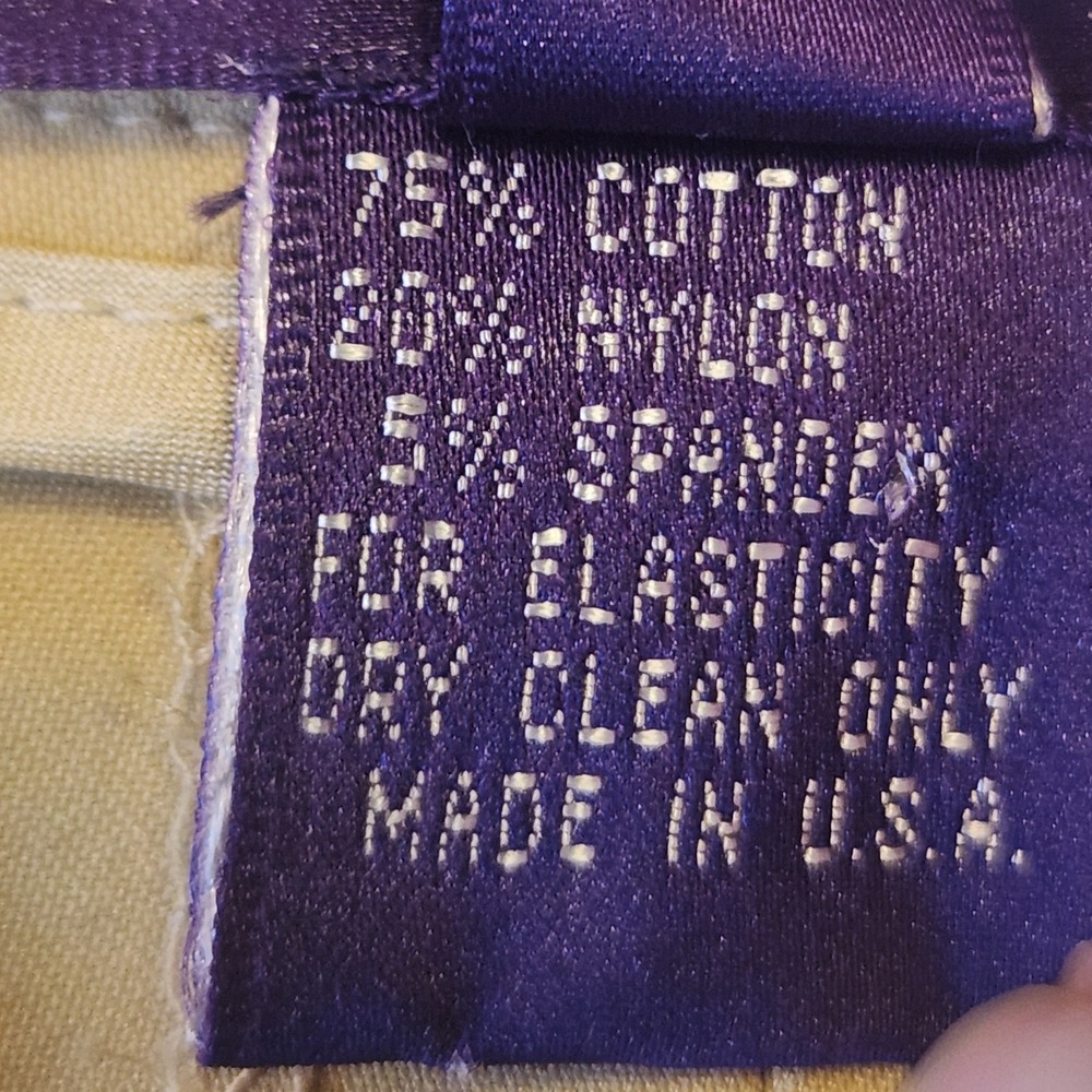Vintage Purple Label Ralph Lauren Collection Cotton Blend Skirt Made in USA  (6) - Picture 5 of 15